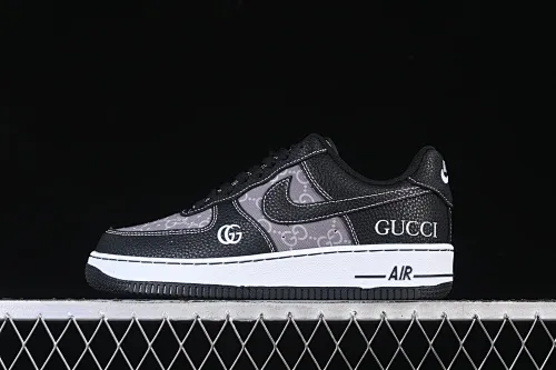 All categories Nk Air Force 1 Air Force series Nk Air Force 1 Low Air Force low top Nike Air Force 1'07 Low Gucci co-branded pebble print Air Force 1 low top casual sneakers AH8462-002